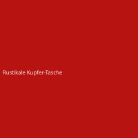 Rustikale Kupfer-Tasche
